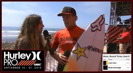 Hurley Pro 2013 ラウンド2ビードWIN
