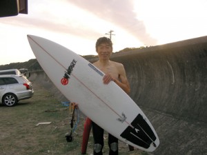 2009/12/12 DURBOモデルを持つKさん