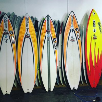 ゲーリー・エルカートン Mt Woodgee Surfboards