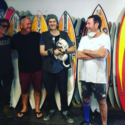 ゲーリー・エルカートン Mt Woodgee Surfboards