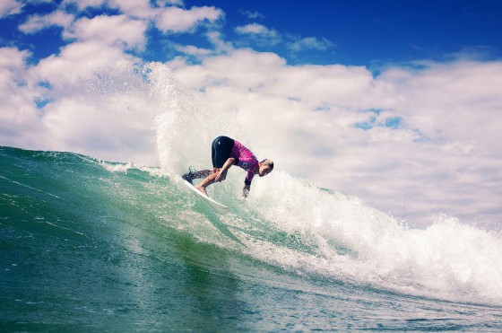 Paige Hareb ペイジ・ハーブ Roxy Pro Biarritz 2012