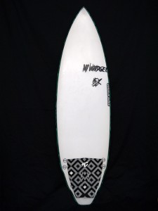 #mib019 中古 Mt Woodgee Surfboards 5'6 MINI BULLET