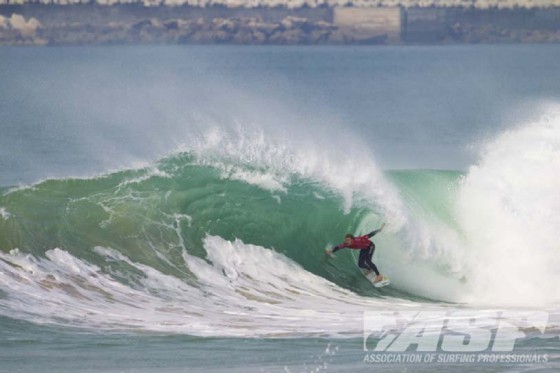 ビード・ダービッジ Rip Curl Pro PORTUGAL R2H8 © ASP/ Kirstin