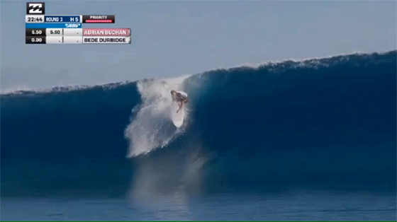 BILLABONG PRO TAHITI ROUND3 Bede Durbidge（ビード・ダービッジ）