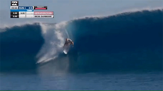 BILLABONG PRO TAHITI ROUND3 Bede Durbidge（ビード・ダービッジ）