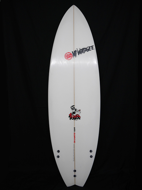 #kng033 中古 Mt Woodgee Surfboards 6’2 KONG - 画像 (2)