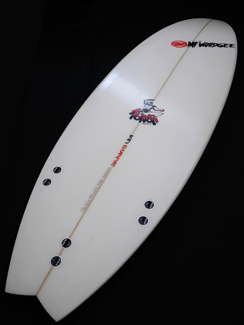 #kng033 中古 Mt Woodgee Surfboards 6’2 KONG - 画像 (4)