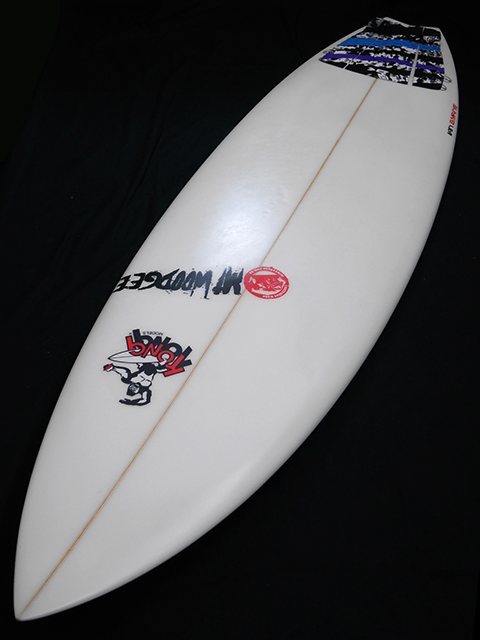 #kng033 中古 Mt Woodgee Surfboards 6’2 KONG - 画像 (6)