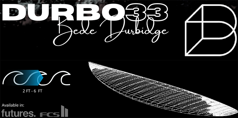 Mt woodgee surfboards DURBO33