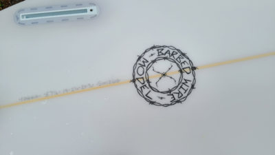 Mt woodgee surfboards Barbed Wire モデル