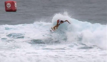 Roxy Pro Gold Coast Paige Hareb Round3へ